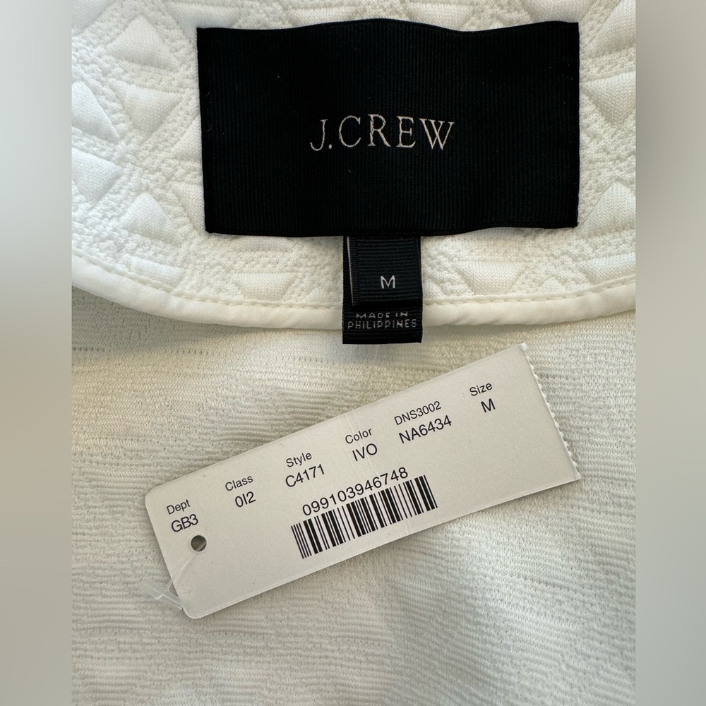 JCrew Quilted Short Sleeve Jacket - Picture 7 of 9